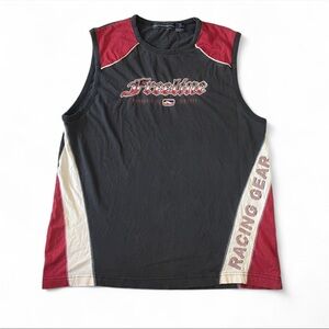 Freeline vintage Y2K size large Racing Gear Sleeveless Shirt